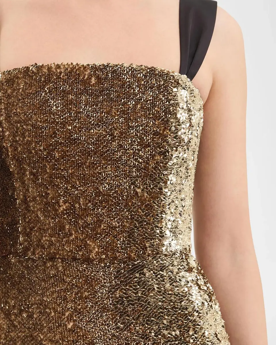 Rebecca Vallance Cambridge Bodycon Sequin Midi Dress | Thumbnail 5