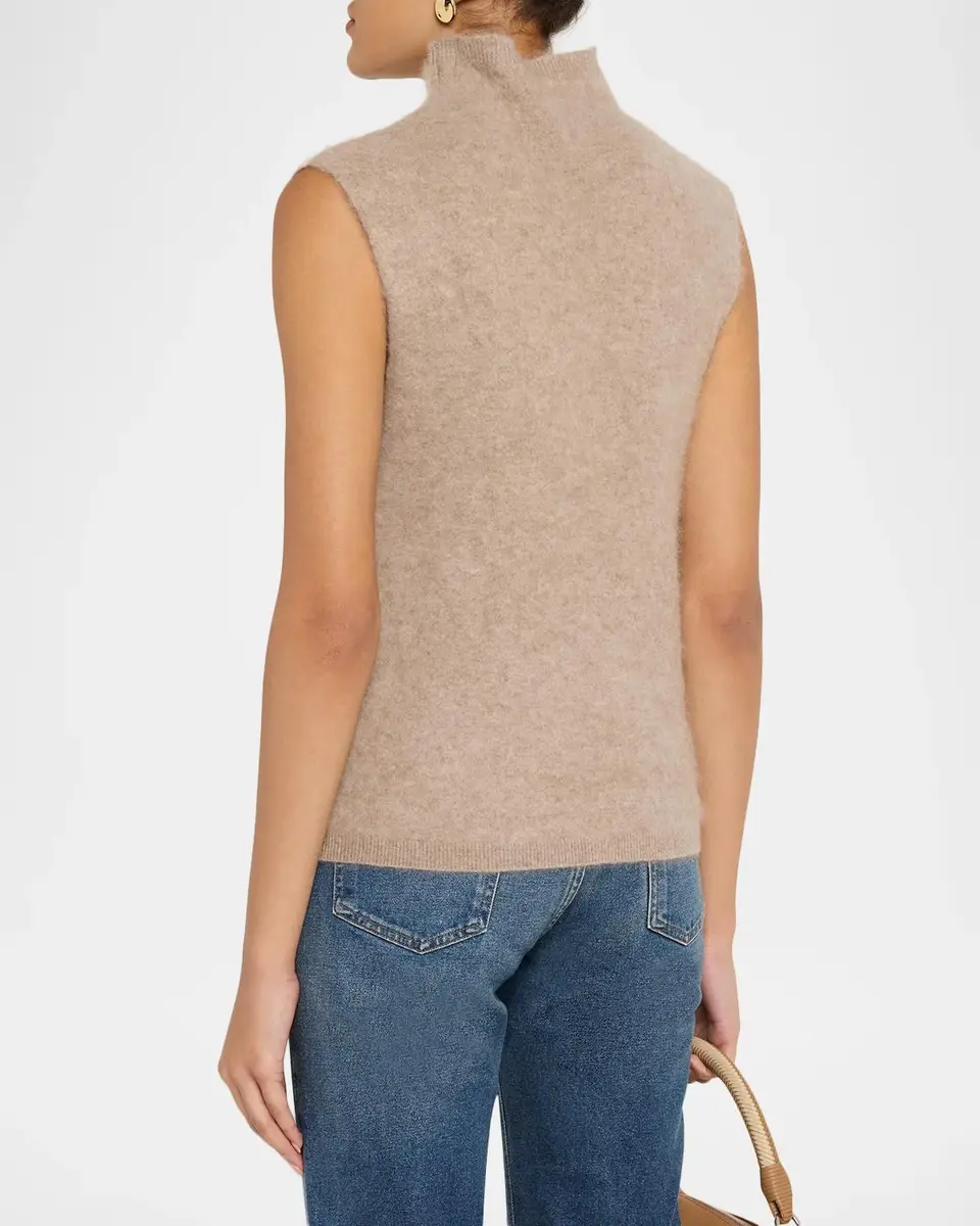 MAJESTIC FILATURES Sleeveless Wool-Cashmere Sweater | Thumbnail 3 MAJESTIC FILATURES Sleeveless Wool-Cashmere Sweater | Thumbnail 3