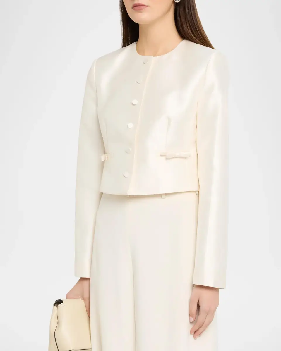 Simkhai Romy Cropped Jacket | Thumbnail 4 Simkhai Romy Cropped Jacket | Thumbnail 4