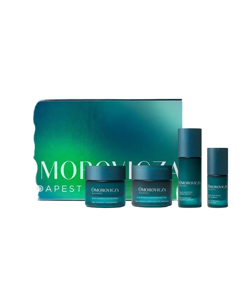OMOROVICZA Limited Edition Blue Diamond 4-Piece Gift Set