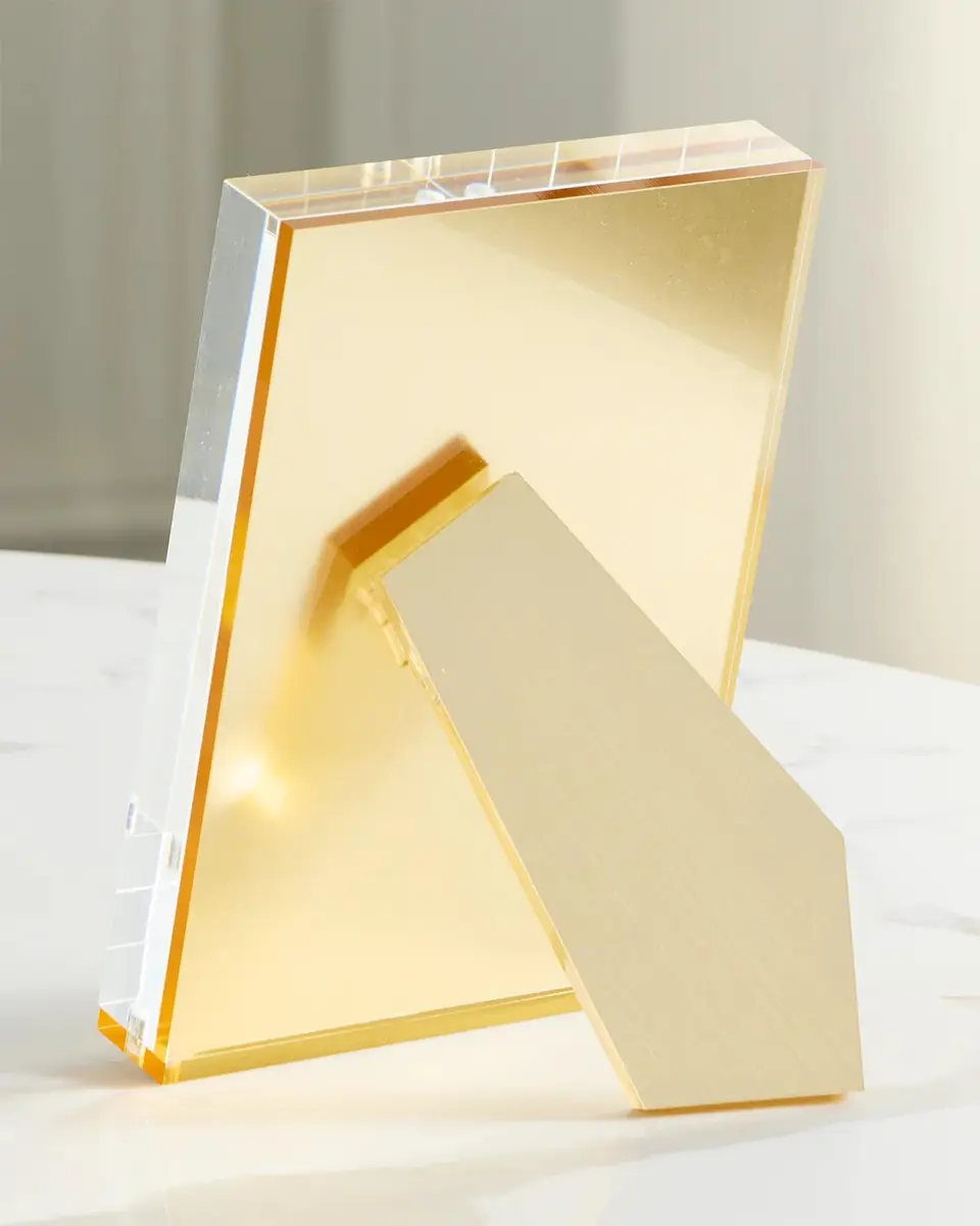 Tizo Golden Acrylic Frame, 5" x 7" | Thumbnail 2 Tizo Golden Acrylic Frame, 5" x 7" | Thumbnail 2