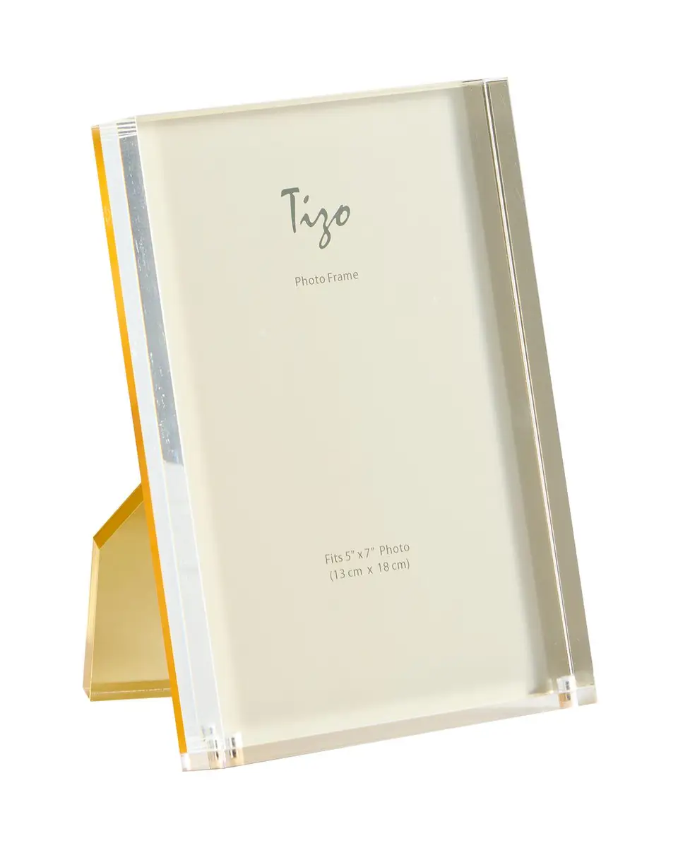 Tizo Golden Acrylic Frame, 5" x 7" | Thumbnail 3 Tizo Golden Acrylic Frame, 5" x 7" | Thumbnail 3