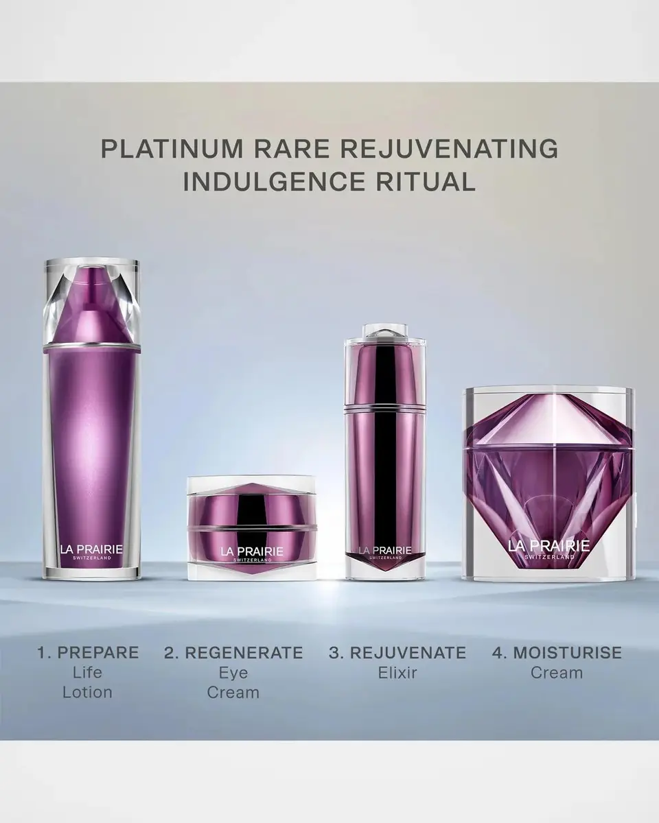 La Prairie Platinum Rare Rejuvenating 4-Piece Indulgence Set | Thumbnail 6 La Prairie Platinum Rare Rejuvenating 4-Piece Indulgence Set | Thumbnail 6