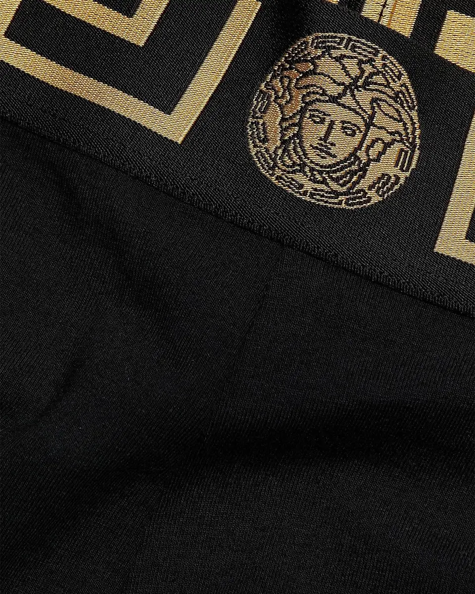 Versace Icon Elasticized Logo Shorts | Thumbnail 6 Versace Icon Elasticized Logo Shorts | Thumbnail 6