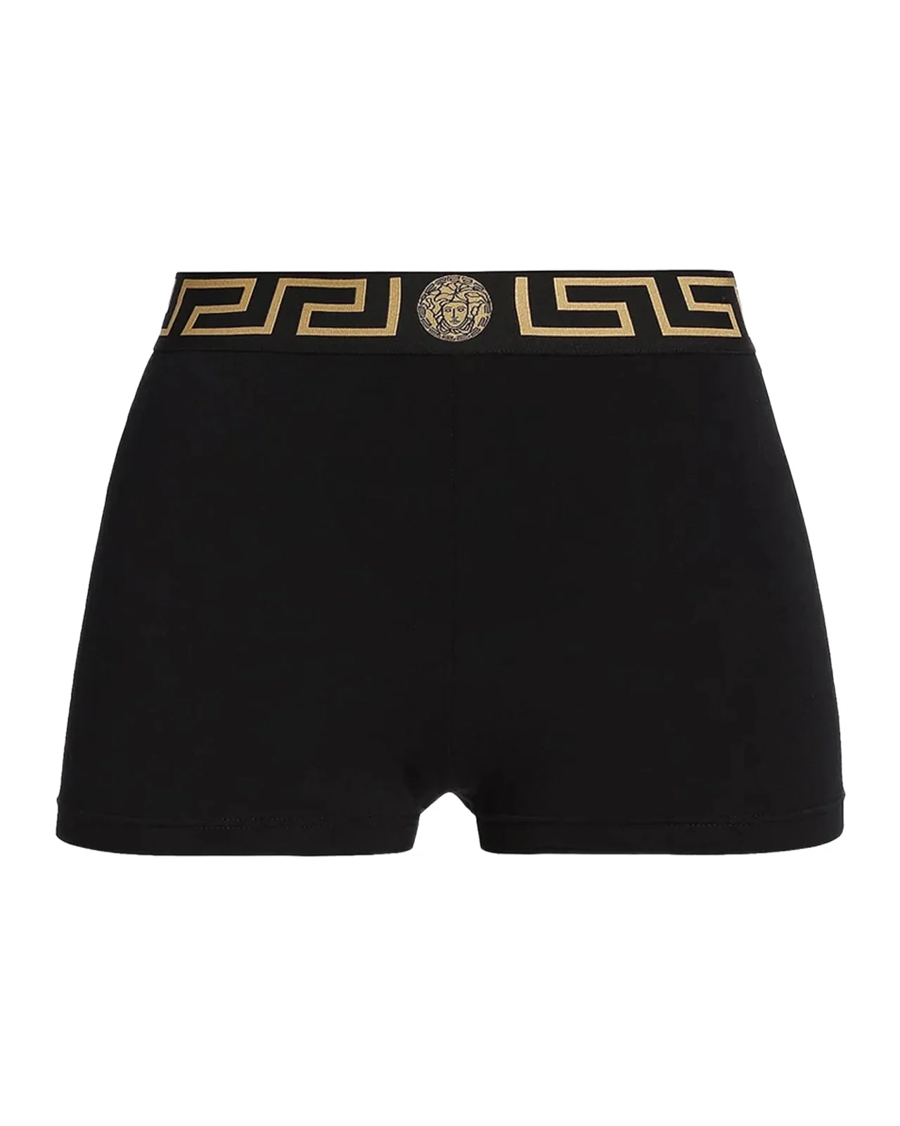 Versace Icon Elasticized Logo Shorts