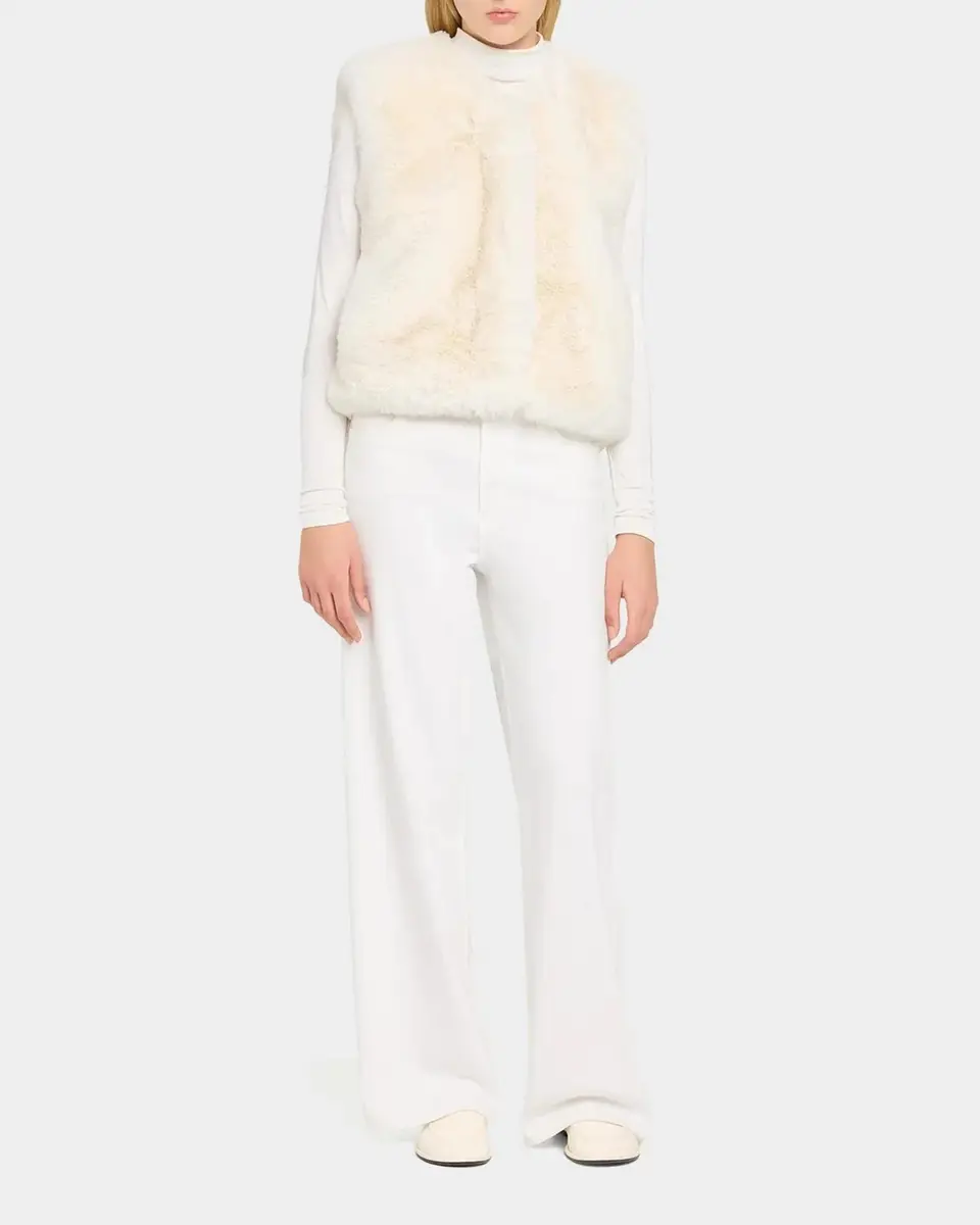 Theory Faux Fur Vest | Thumbnail 2 Theory Faux Fur Vest | Thumbnail 2
