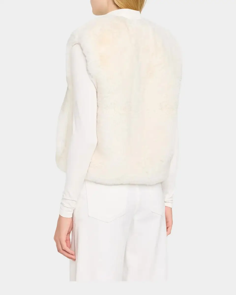Theory Faux Fur Vest | Thumbnail 3 Theory Faux Fur Vest | Thumbnail 3