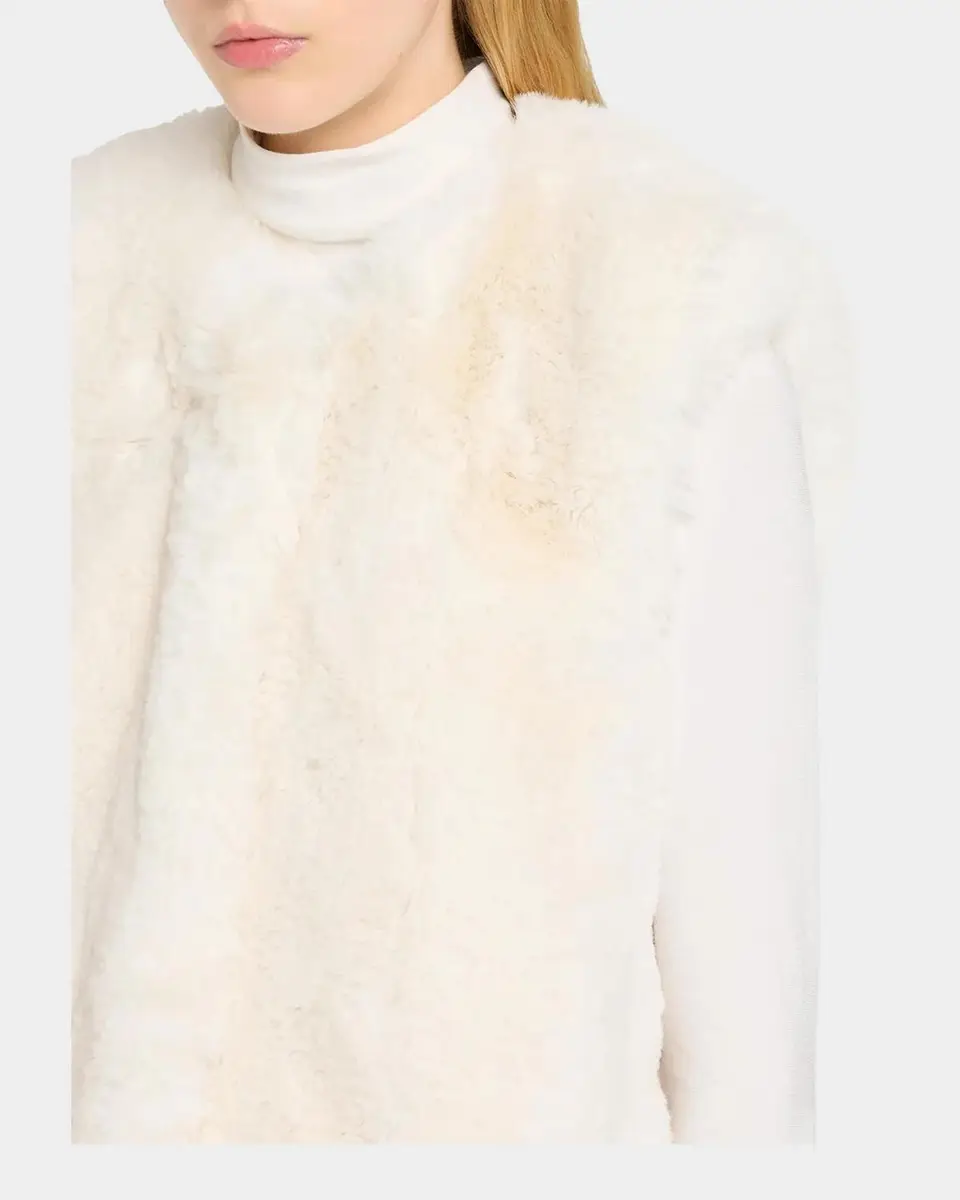 Theory Faux Fur Vest | Thumbnail 5 Theory Faux Fur Vest | Thumbnail 5