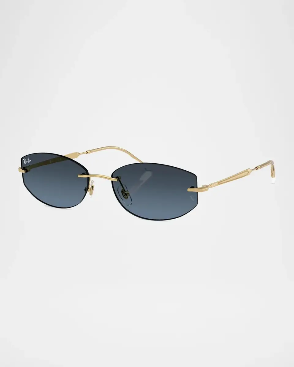 Ray-Ban RB3792 55MM Rimless Oval Sunglasses | Thumbnail 2 Ray-Ban RB3792 55MM Rimless Oval Sunglasses | Thumbnail 2