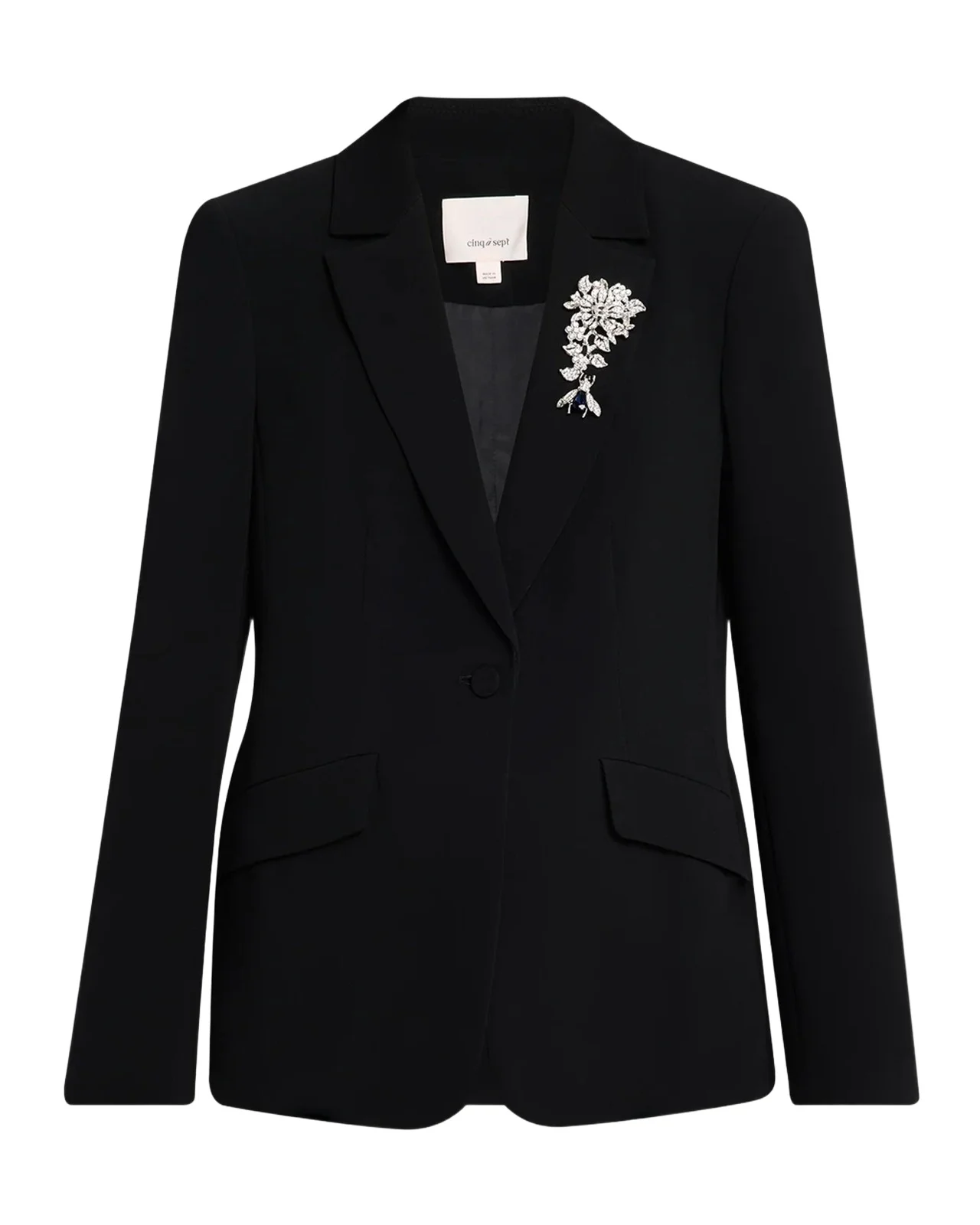 Rosabelle Tulle-Hem Blazer