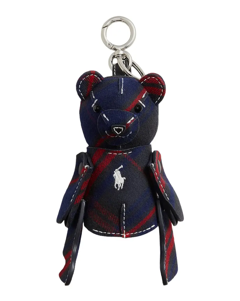 Polo Ralph Lauren Plaid Cotton Polo Bear Charm | Thumbnail 3 Polo Ralph Lauren Plaid Cotton Polo Bear Charm | Thumbnail 3
