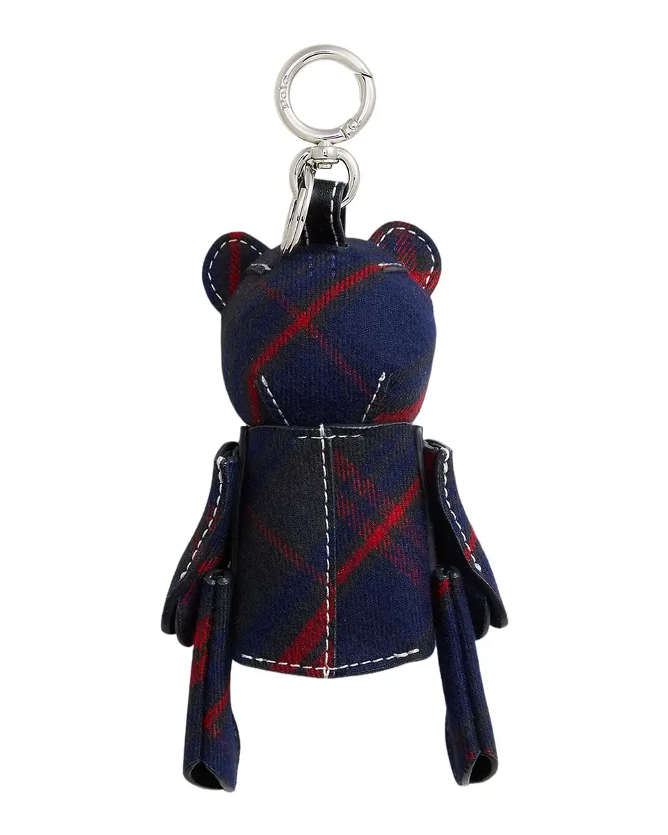 Polo Ralph Lauren Plaid Cotton Polo Bear Charm | Thumbnail 4 Polo Ralph Lauren Plaid Cotton Polo Bear Charm | Thumbnail 4