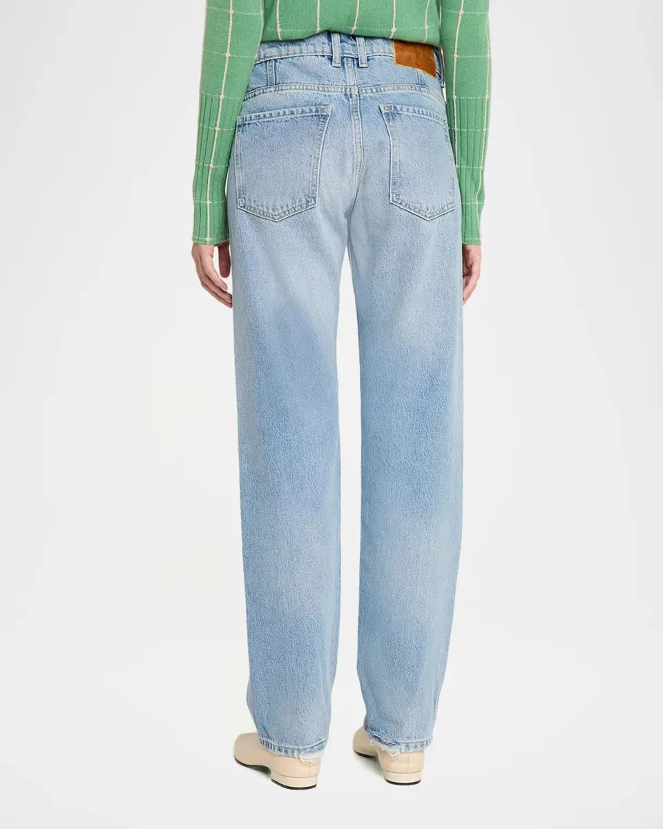 Guest In Residence Everyday Mid-Rise Straight-Leg Jeans | Thumbnail 3 Guest In Residence Everyday Mid-Rise Straight-Leg Jeans | Thumbnail 3