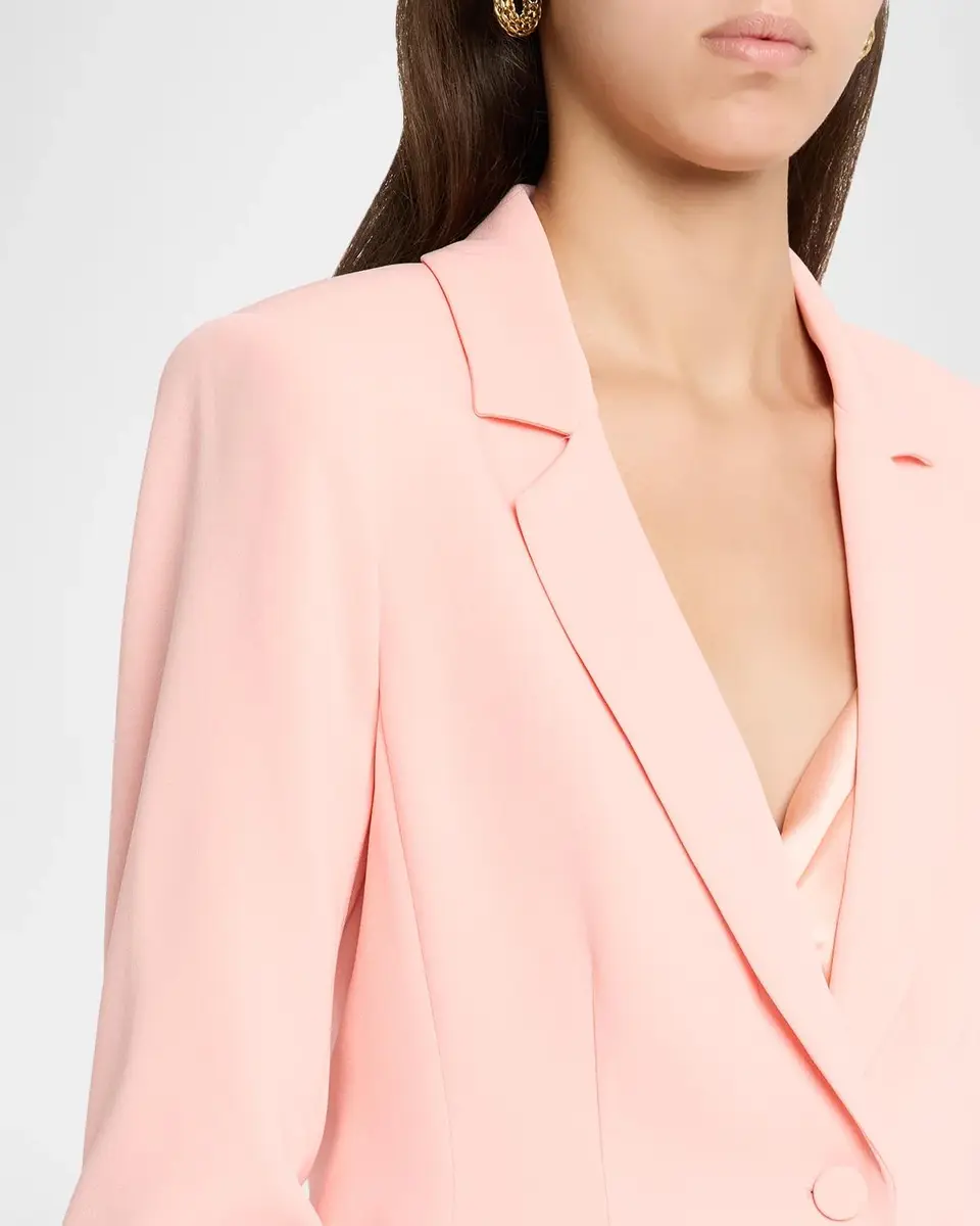 Cinq à Sept Khloe Petite Cropped 3/4-Sleeve Blazer | Thumbnail 5