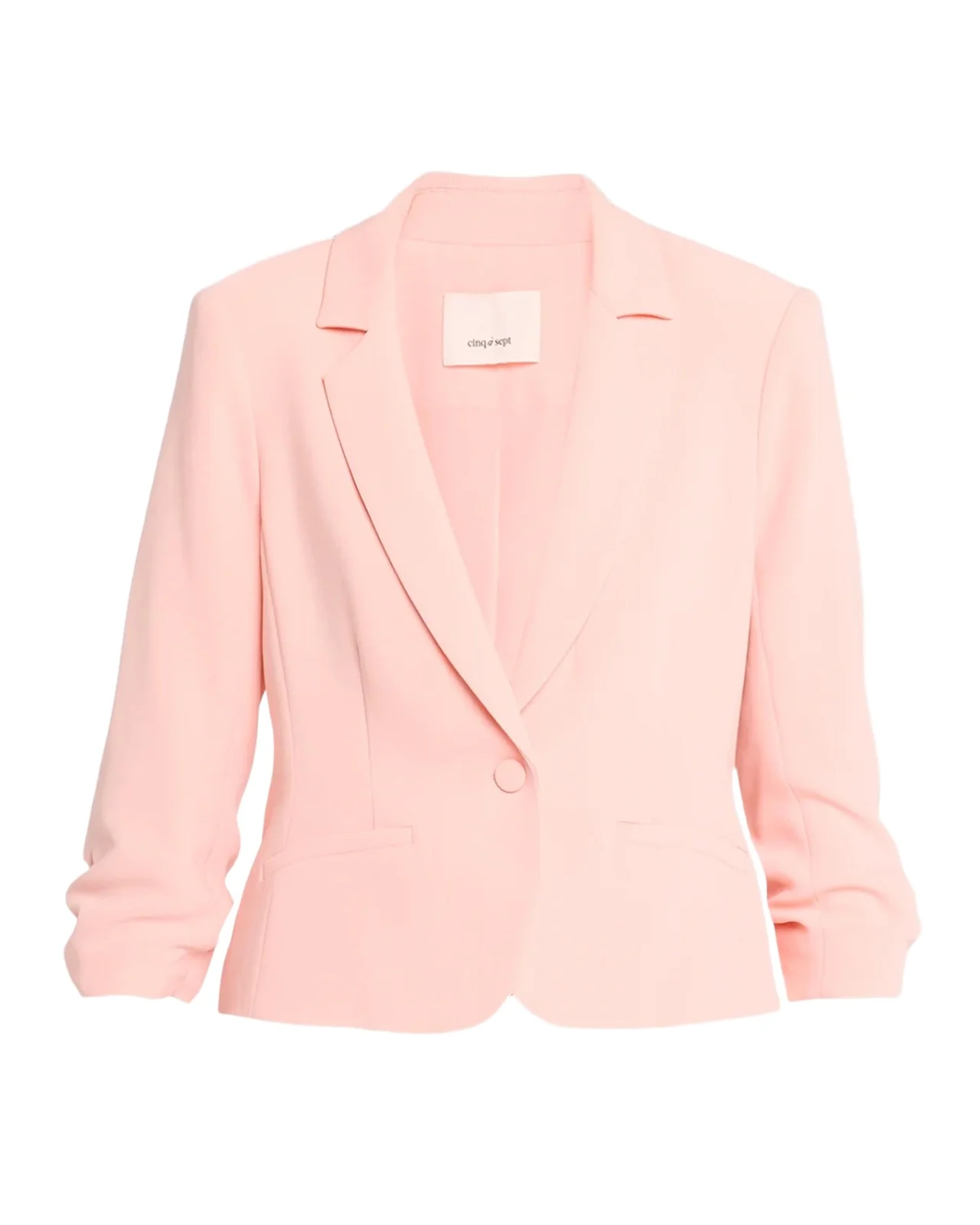 Khloe Petite Cropped 3/4-Sleeve Blazer