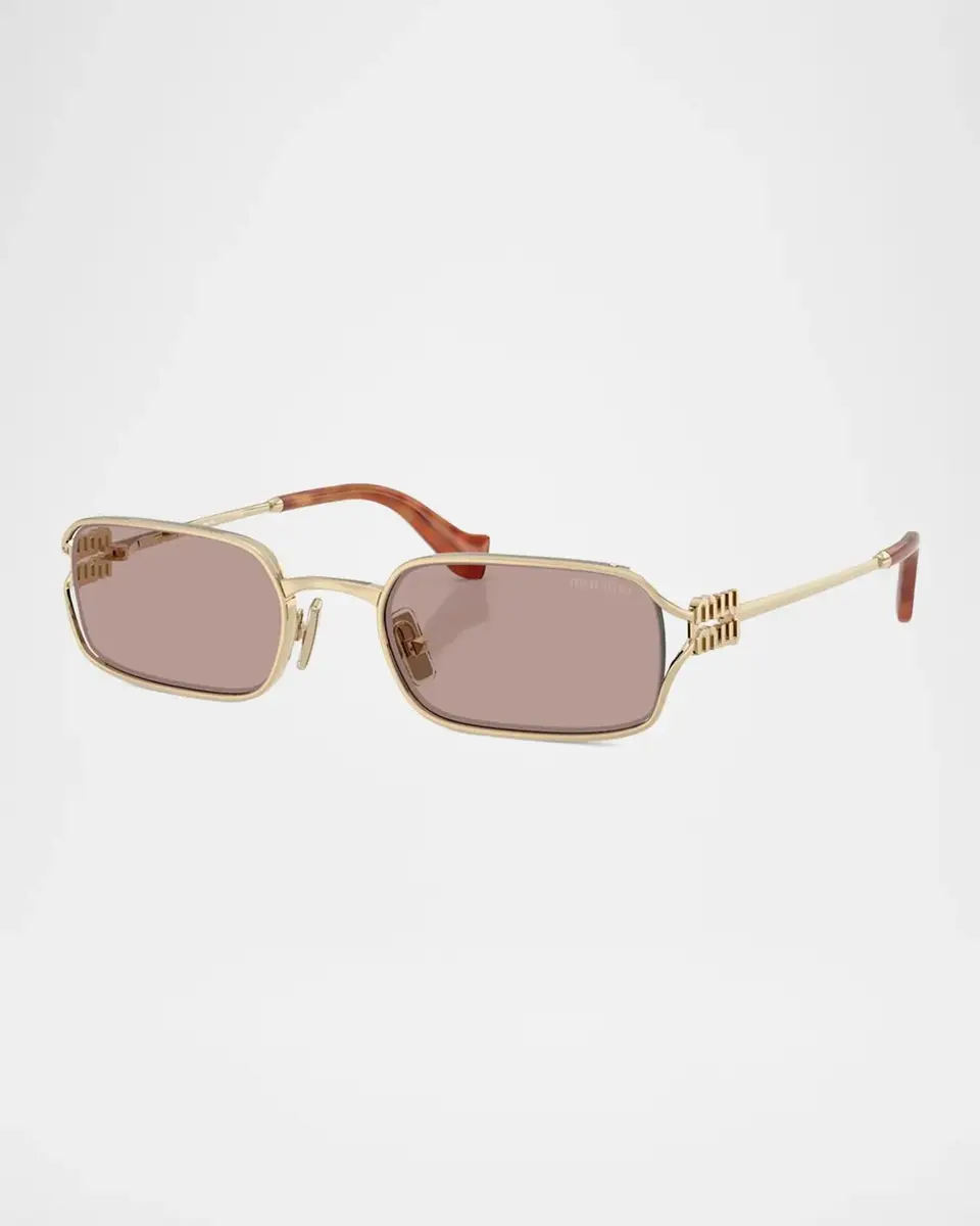Miu Miu 52MM Rectangular Sunglasses | Thumbnail 2 Miu Miu 52MM Rectangular Sunglasses | Thumbnail 2