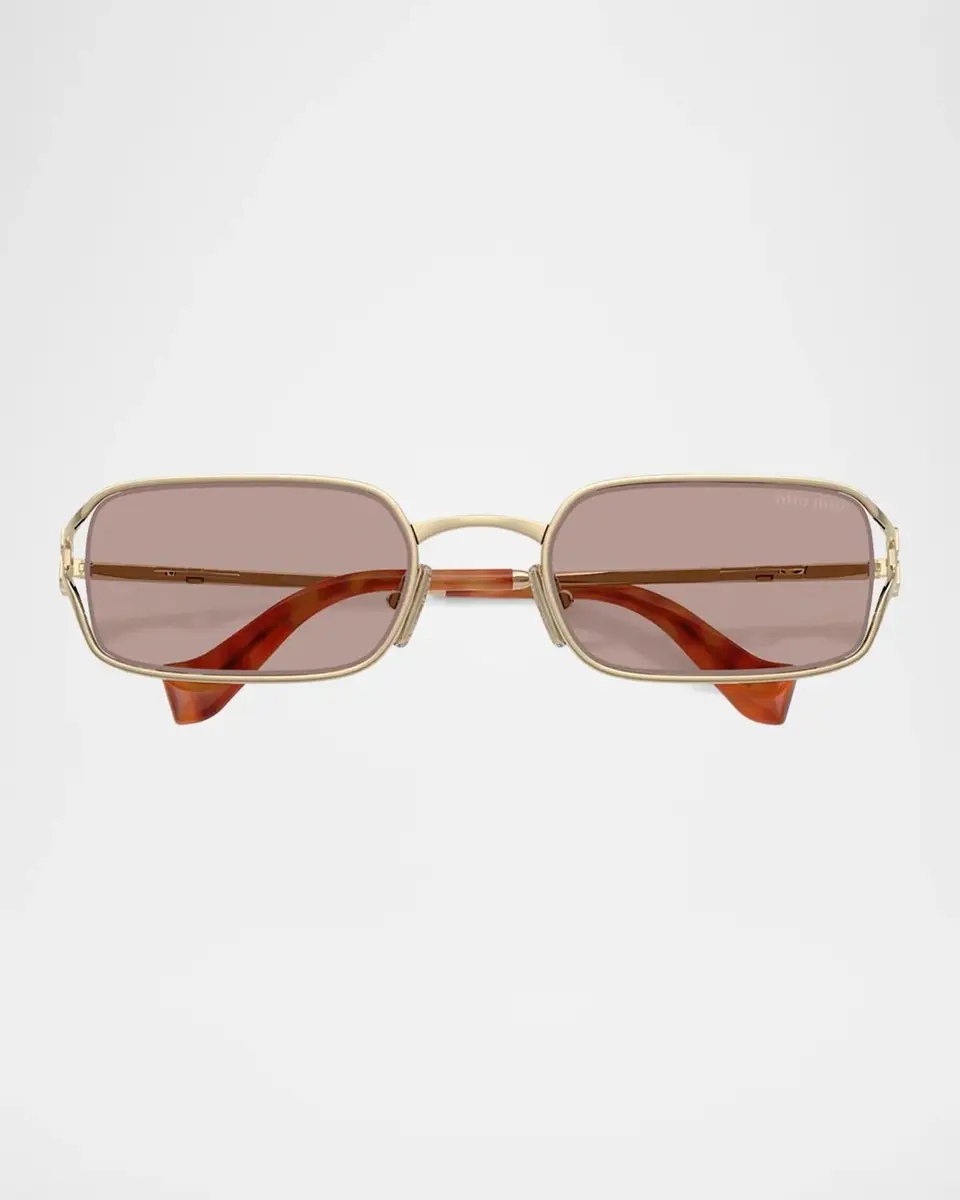Miu Miu 52MM Rectangular Sunglasses | Thumbnail 5 Miu Miu 52MM Rectangular Sunglasses | Thumbnail 5