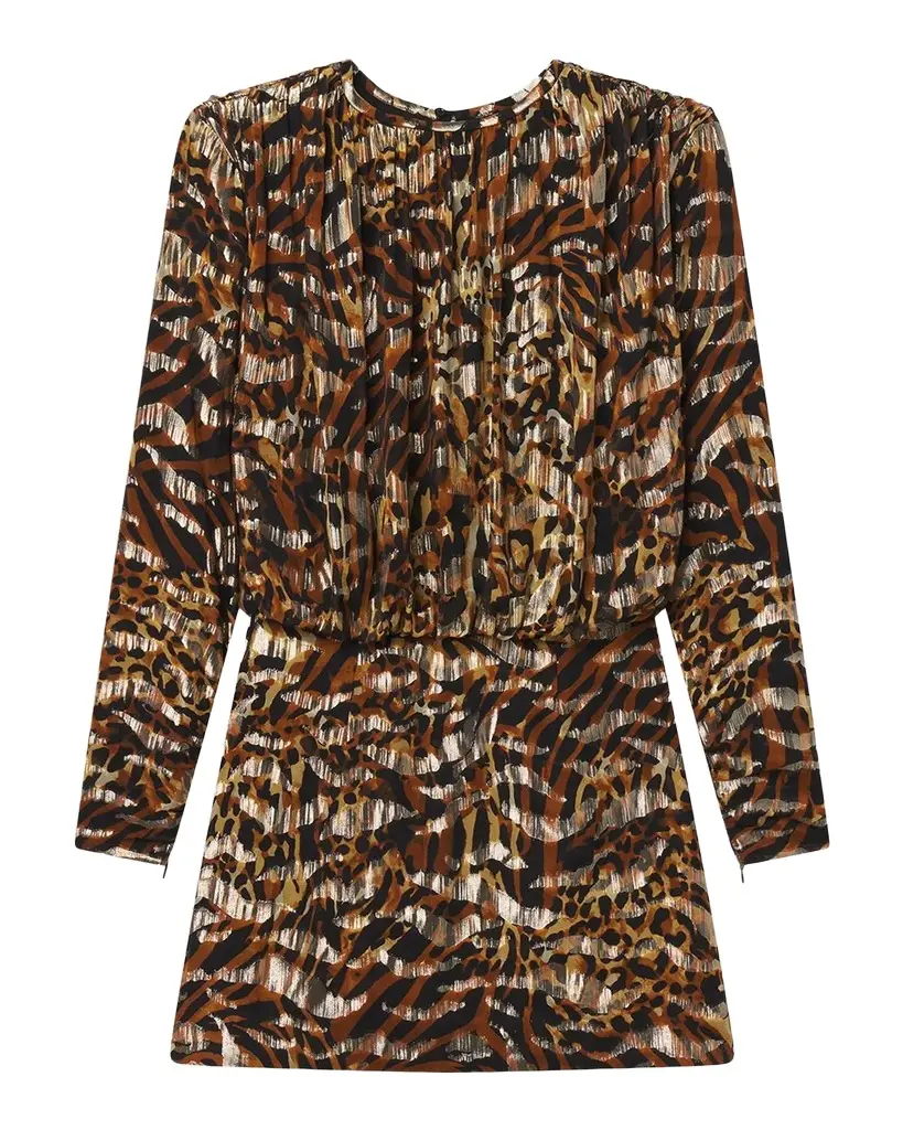 The Pleated Bubble Mini Dress The Pleated Bubble Mini Dress