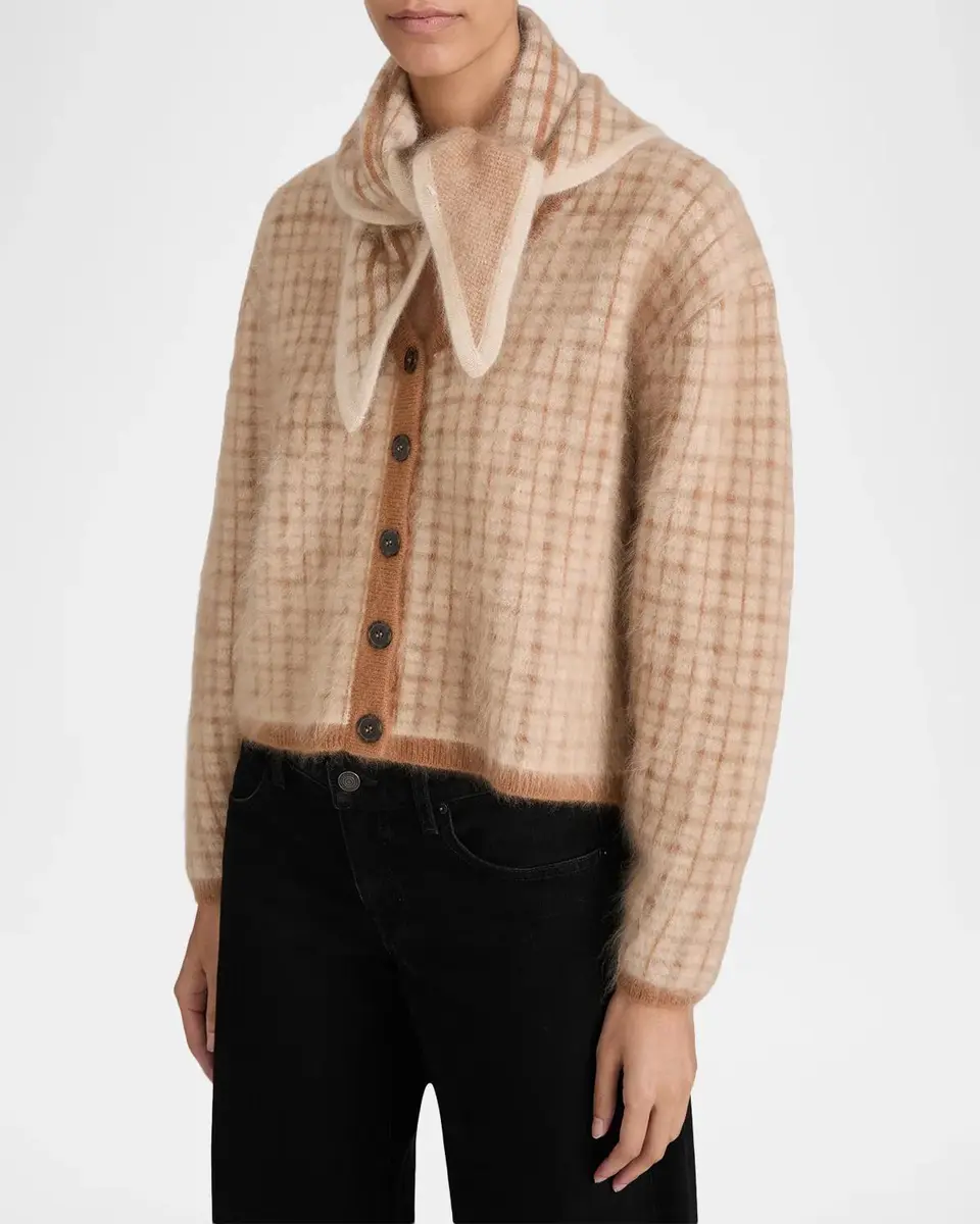Frame The Brushed Scholar Cardigan | Thumbnail 6