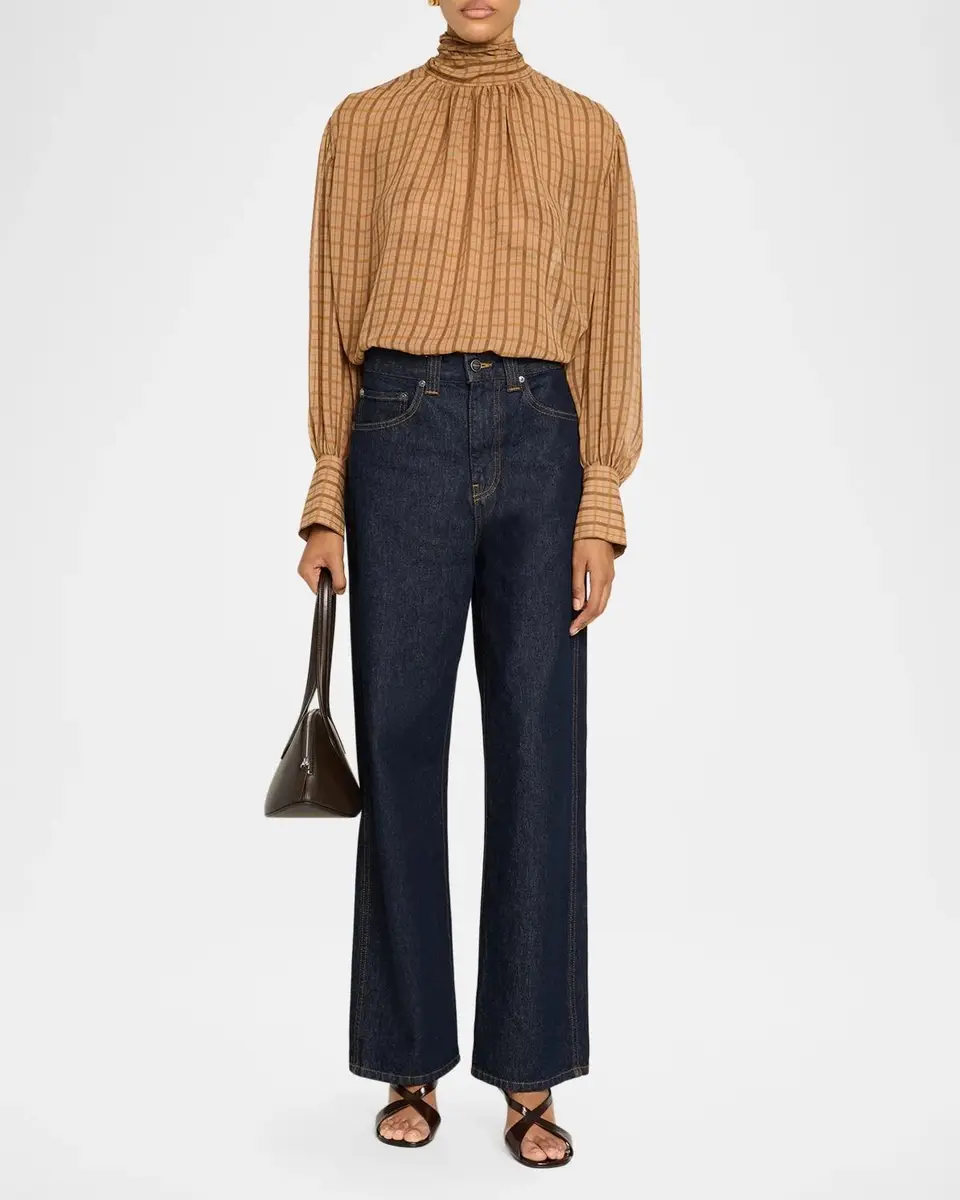 Frame The Flutter Silk Shirt | Thumbnail 2 Frame The Flutter Silk Shirt | Thumbnail 2