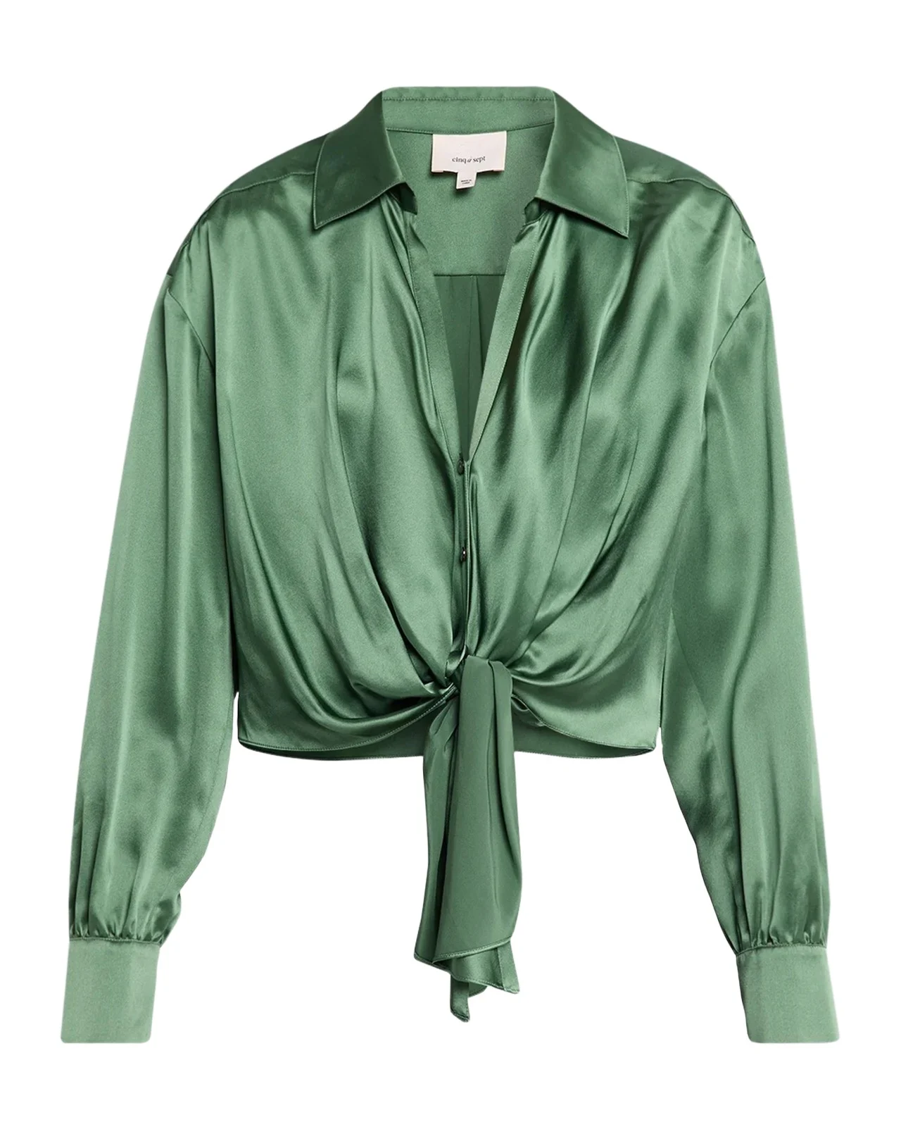 Mariana Tie-Front Silk Blouse Mariana Tie-Front Silk Blouse