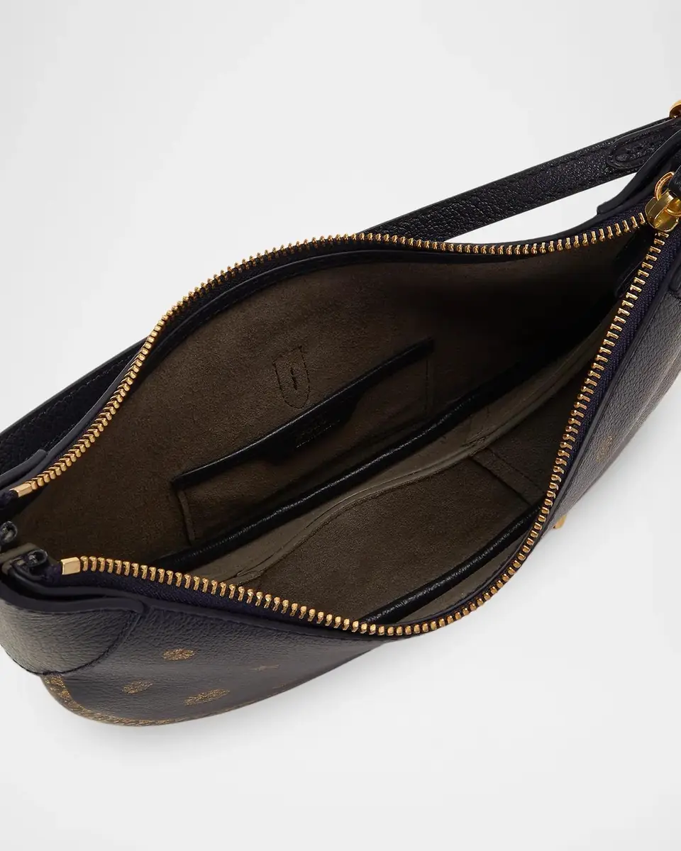Polo Ralph Lauren Stamped Leather Shoulder Bag | Thumbnail 4 Polo Ralph Lauren Stamped Leather Shoulder Bag | Thumbnail 4