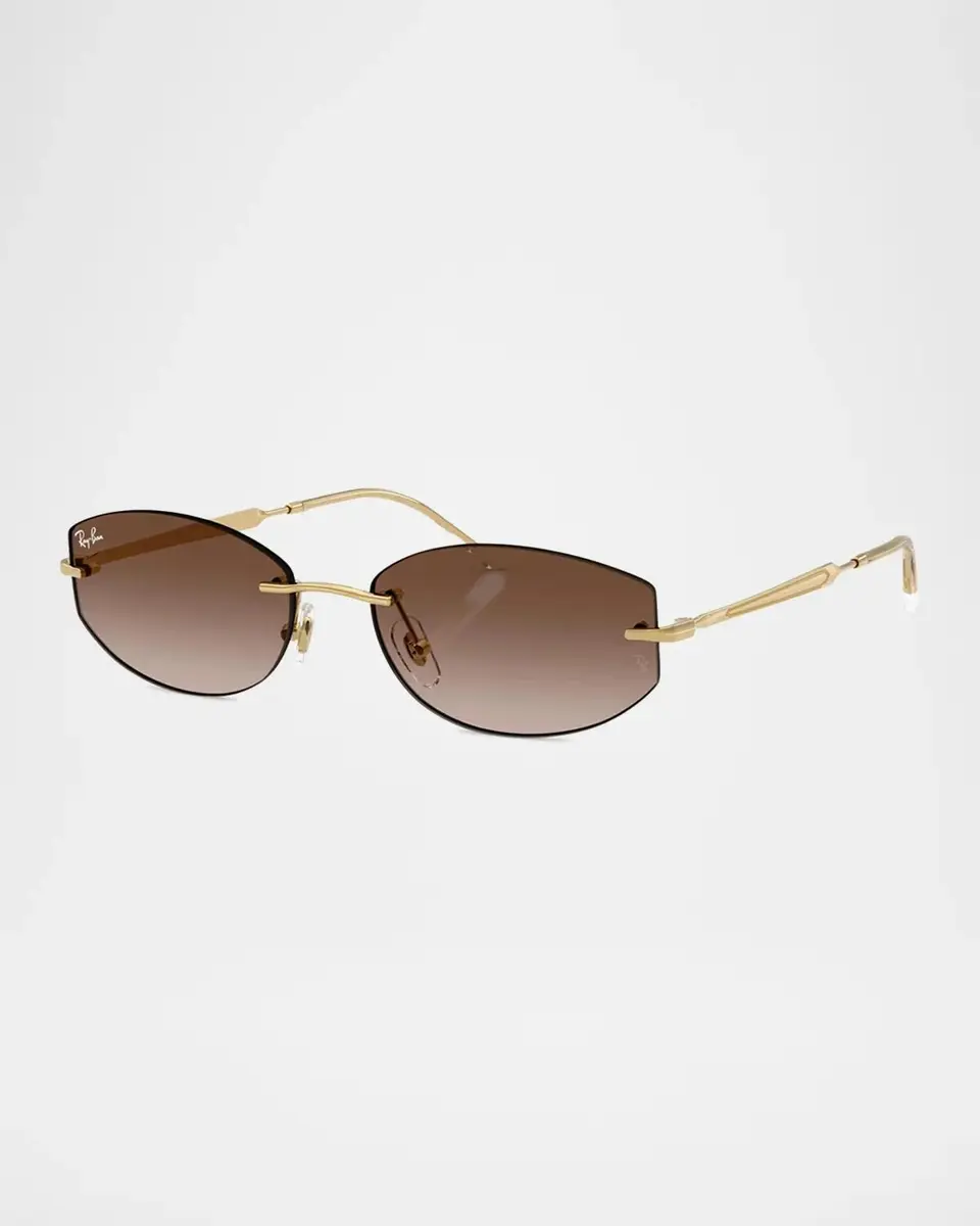 Ray-Ban RB3792 55MM Rimless Oval Sunglasses | Thumbnail 2 Ray-Ban RB3792 55MM Rimless Oval Sunglasses | Thumbnail 2