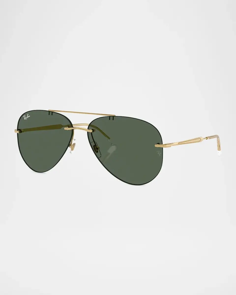 Ray-Ban RB3791 62MM Rimless Aviator Sunglasses | Thumbnail 2