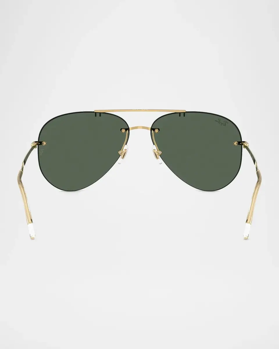 Ray-Ban RB3791 62MM Rimless Aviator Sunglasses | Thumbnail 3