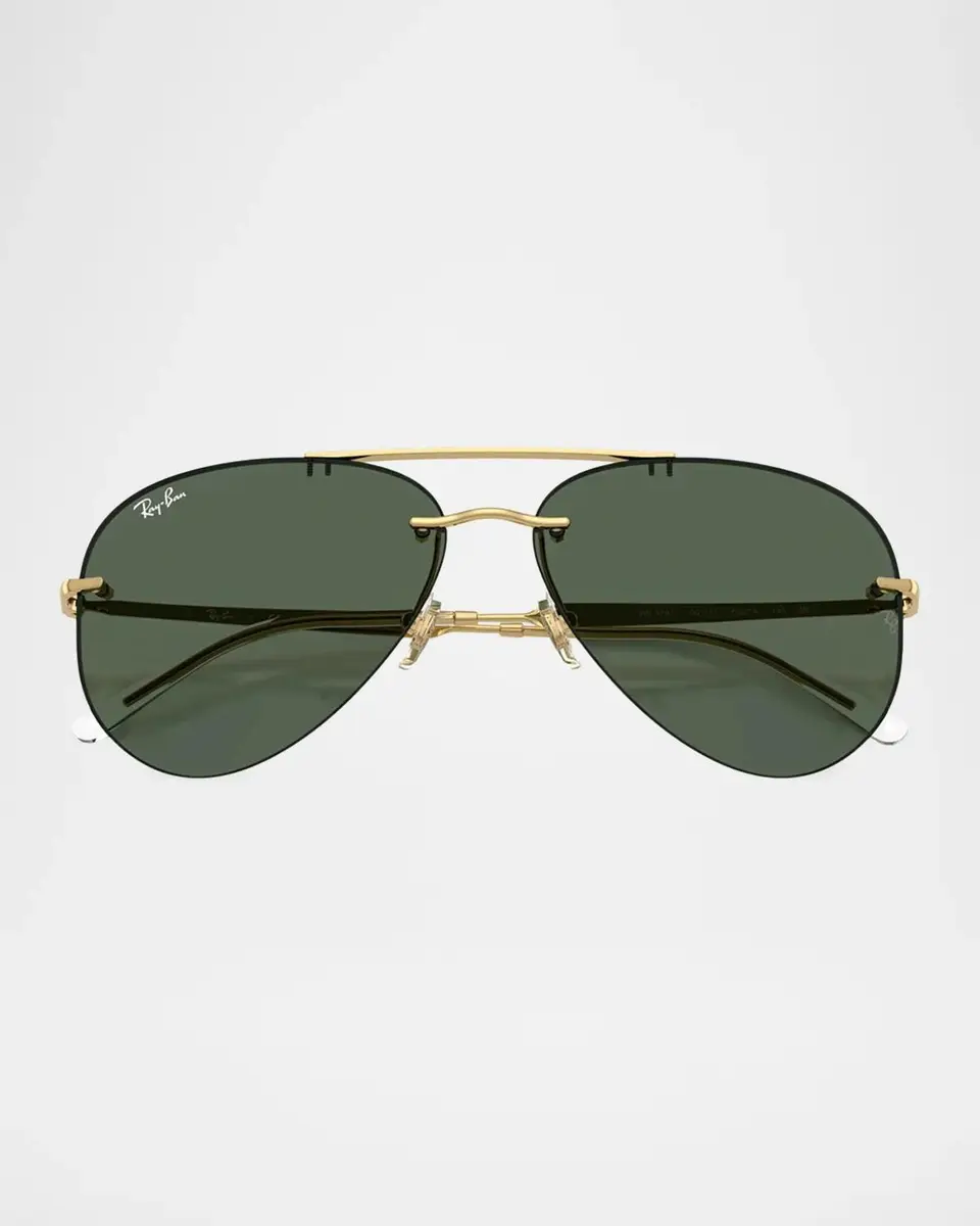 Ray-Ban RB3791 62MM Rimless Aviator Sunglasses | Thumbnail 5