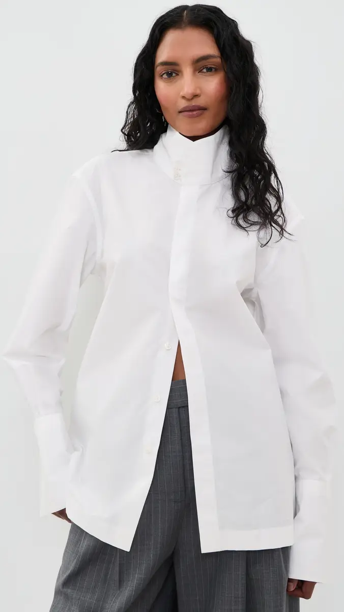 The Latest Edith Popeline Blouse | Thumbnail 2