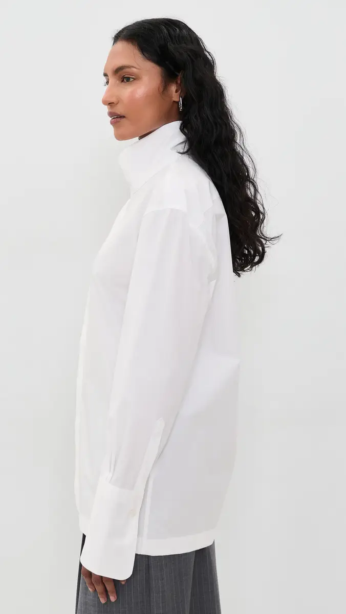 The Latest Edith Popeline Blouse | Thumbnail 4