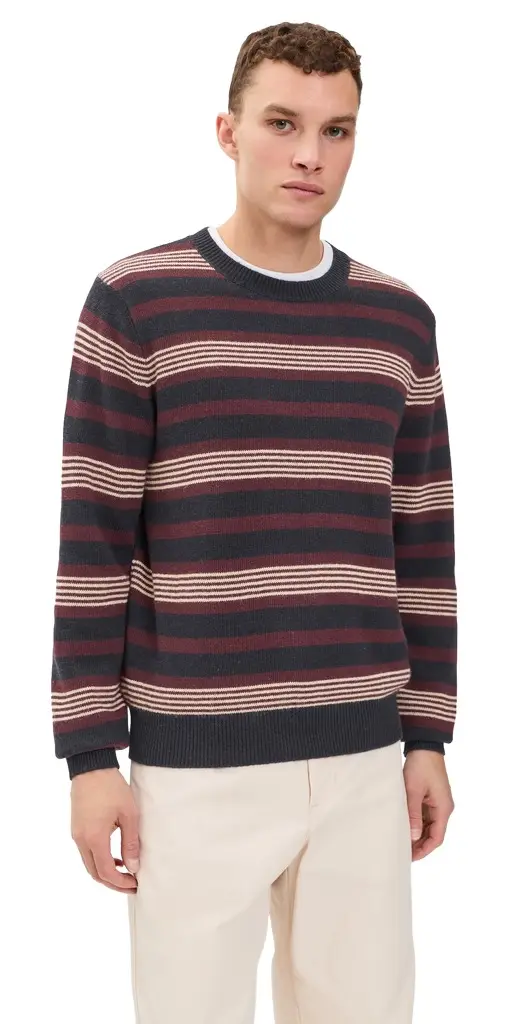 Madewell Frances Stripe Crew Sweater