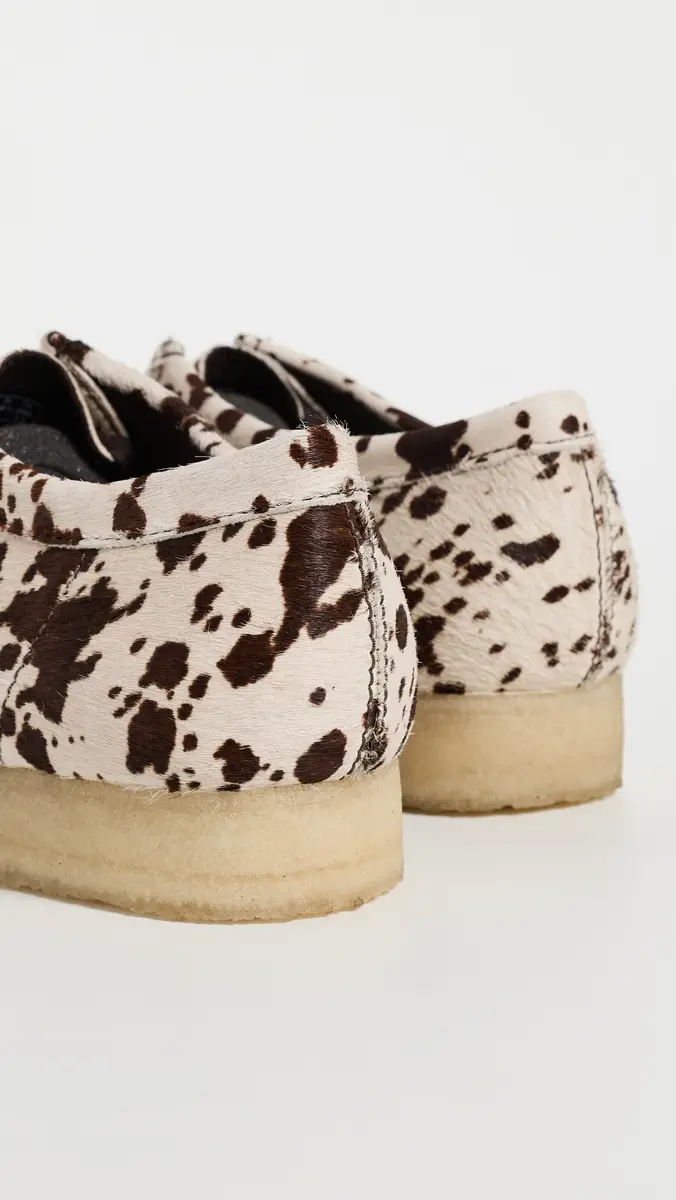 Clarks x Blanche Yu Cow Print Wallabee Shoes | Thumbnail 3 Clarks x Blanche Yu Cow Print Wallabee Shoes | Thumbnail 3