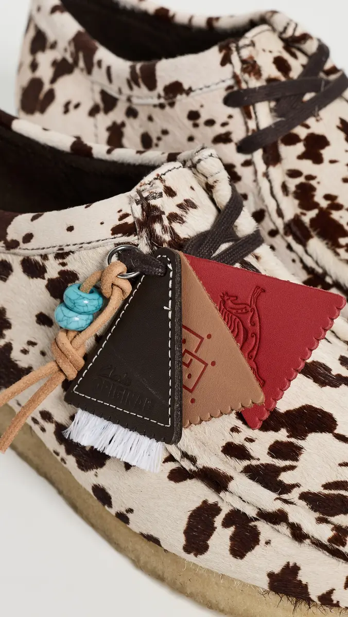 Clarks x Blanche Yu Cow Print Wallabee Shoes | Thumbnail 5 Clarks x Blanche Yu Cow Print Wallabee Shoes | Thumbnail 5