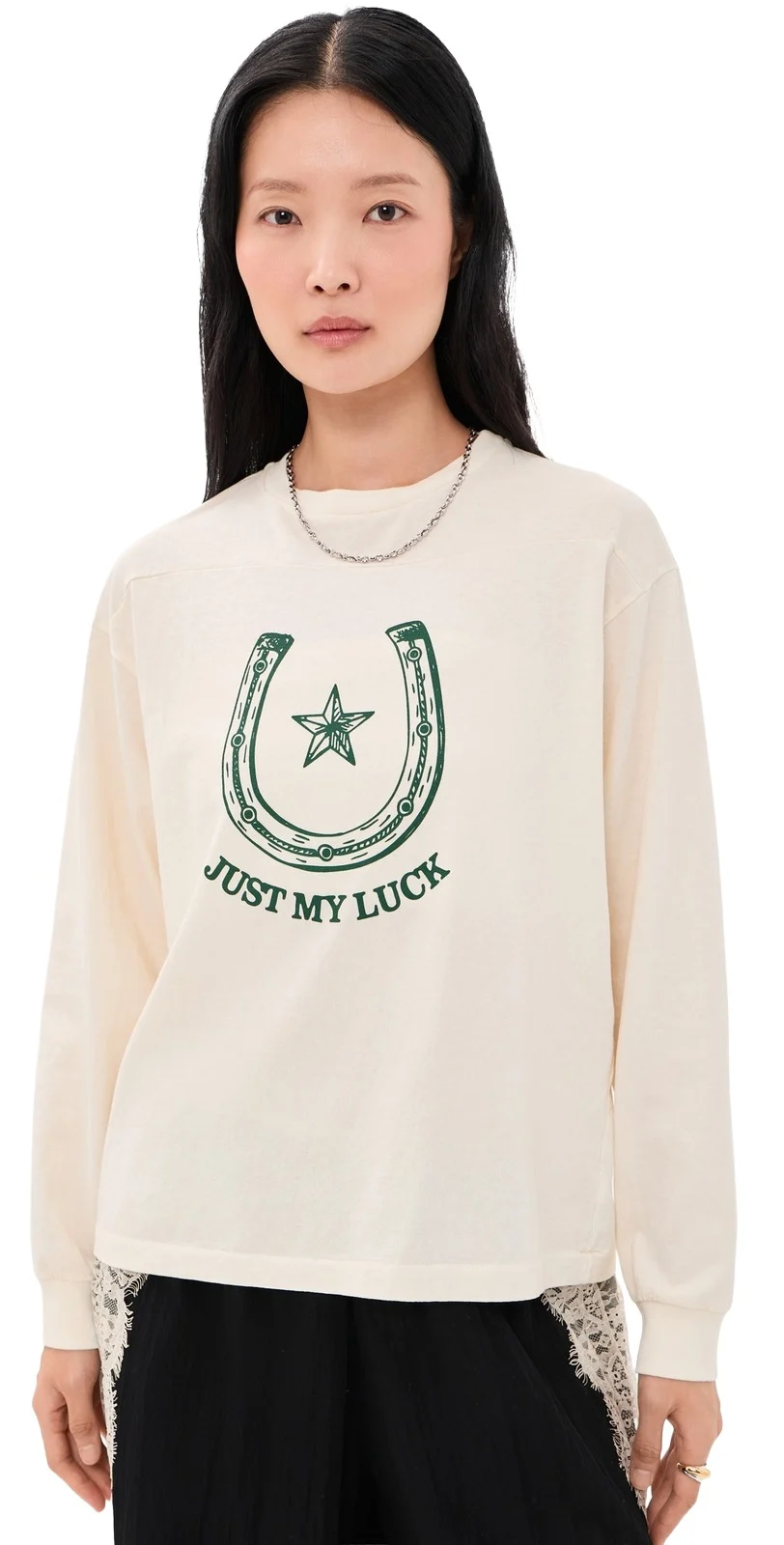 Sunny Somewhere Just My Luck Long Sleeve Tee