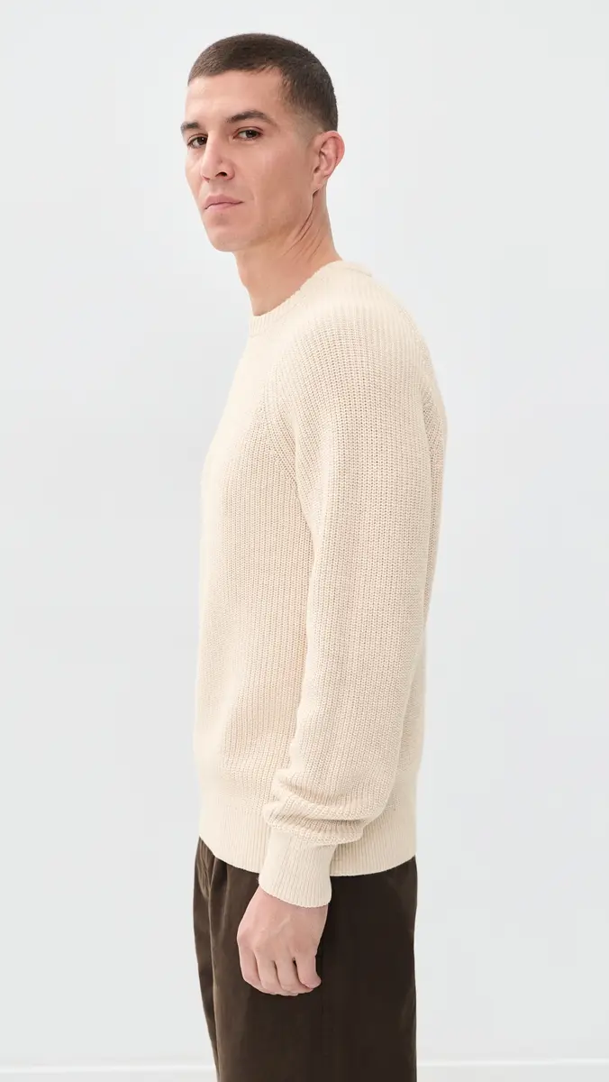 Madewell Fisherman Raglan Crew Neck Sweater | Thumbnail 4 Madewell Fisherman Raglan Crew Neck Sweater | Thumbnail 4