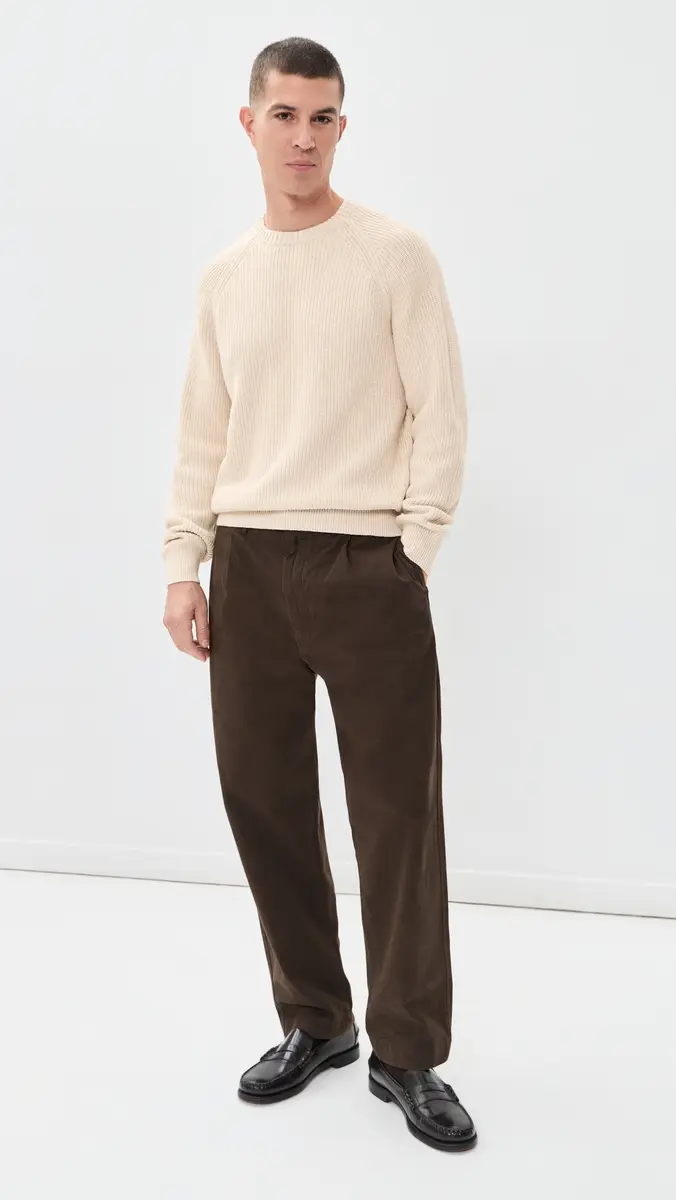 Madewell Fisherman Raglan Crew Neck Sweater | Thumbnail 5 Madewell Fisherman Raglan Crew Neck Sweater | Thumbnail 5
