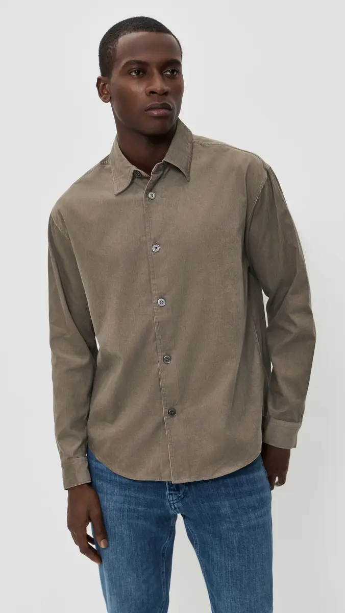 Frame Micro Corduroy Shacket | Thumbnail 2