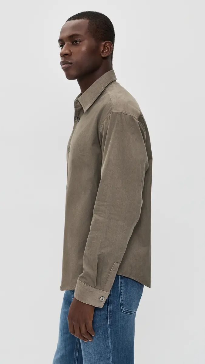 Frame Micro Corduroy Shacket | Thumbnail 4