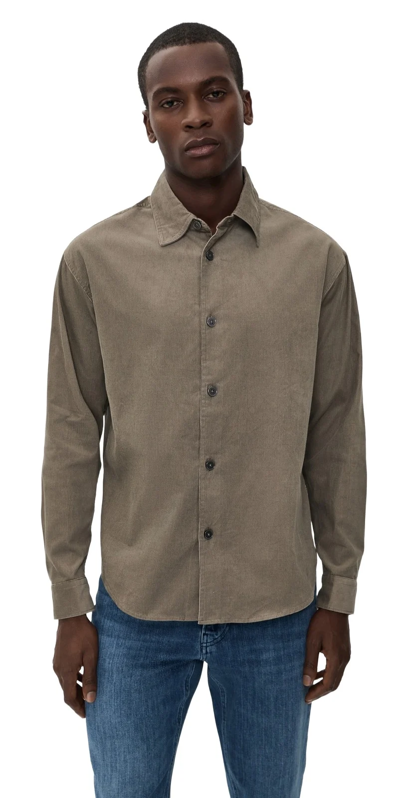 Frame Micro Corduroy Shacket
