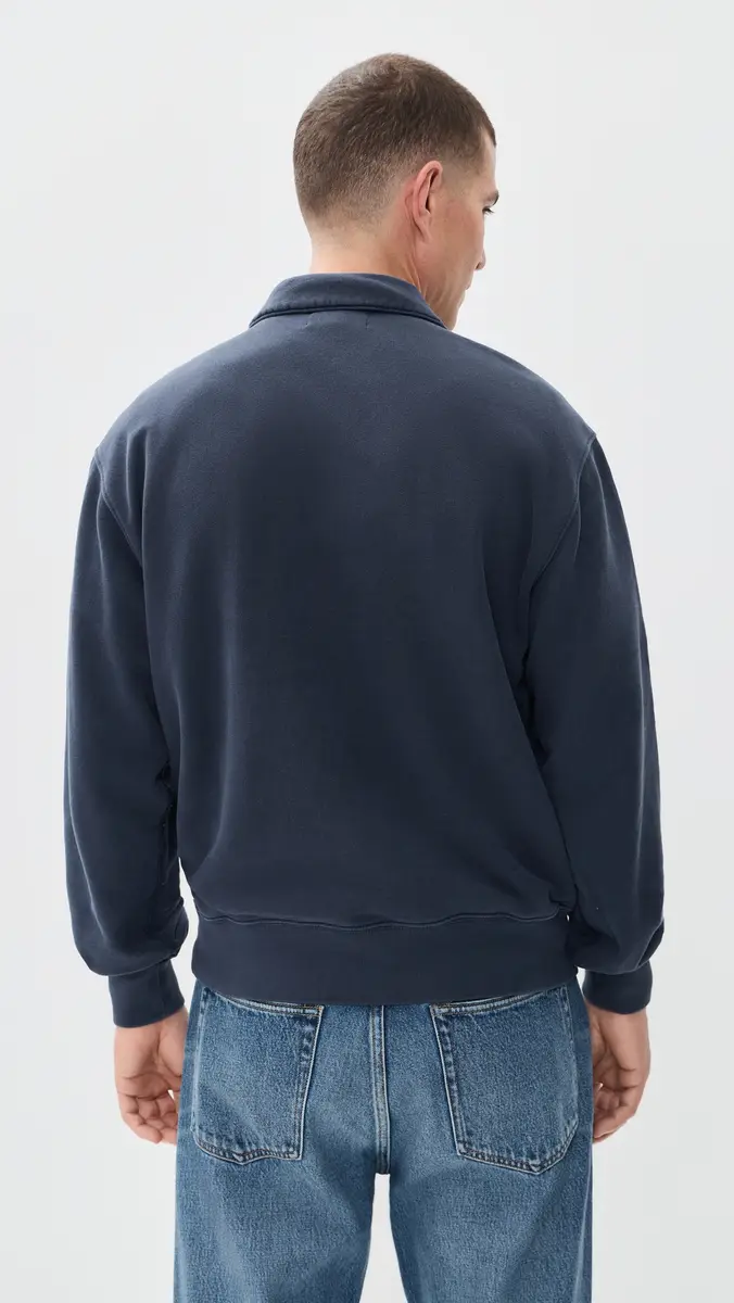 Madewell New Mccarren Quarter Zip Sweatshirt | Thumbnail 3