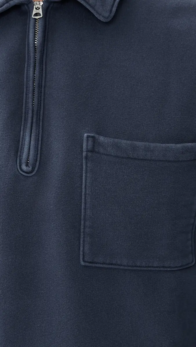 Madewell New Mccarren Quarter Zip Sweatshirt | Thumbnail 6