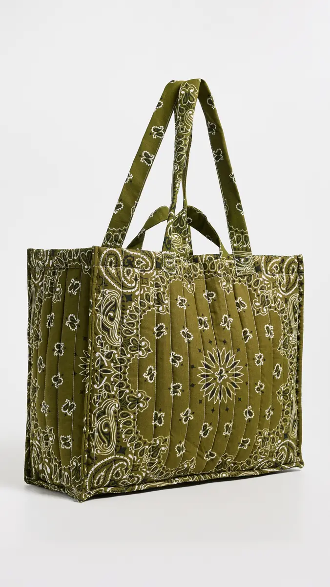 CALL IT BY YOUR NAME Happy Face Cotton Bandana Tote | Thumbnail 4 CALL IT BY YOUR NAME Happy Face Cotton Bandana Tote | Thumbnail 4