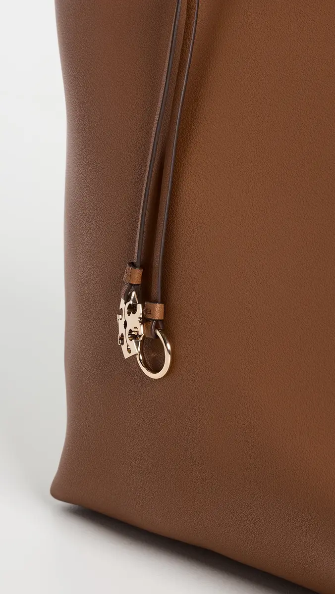 Tory Burch Top Zip Leather Tote | Thumbnail 5 Tory Burch Top Zip Leather Tote | Thumbnail 5