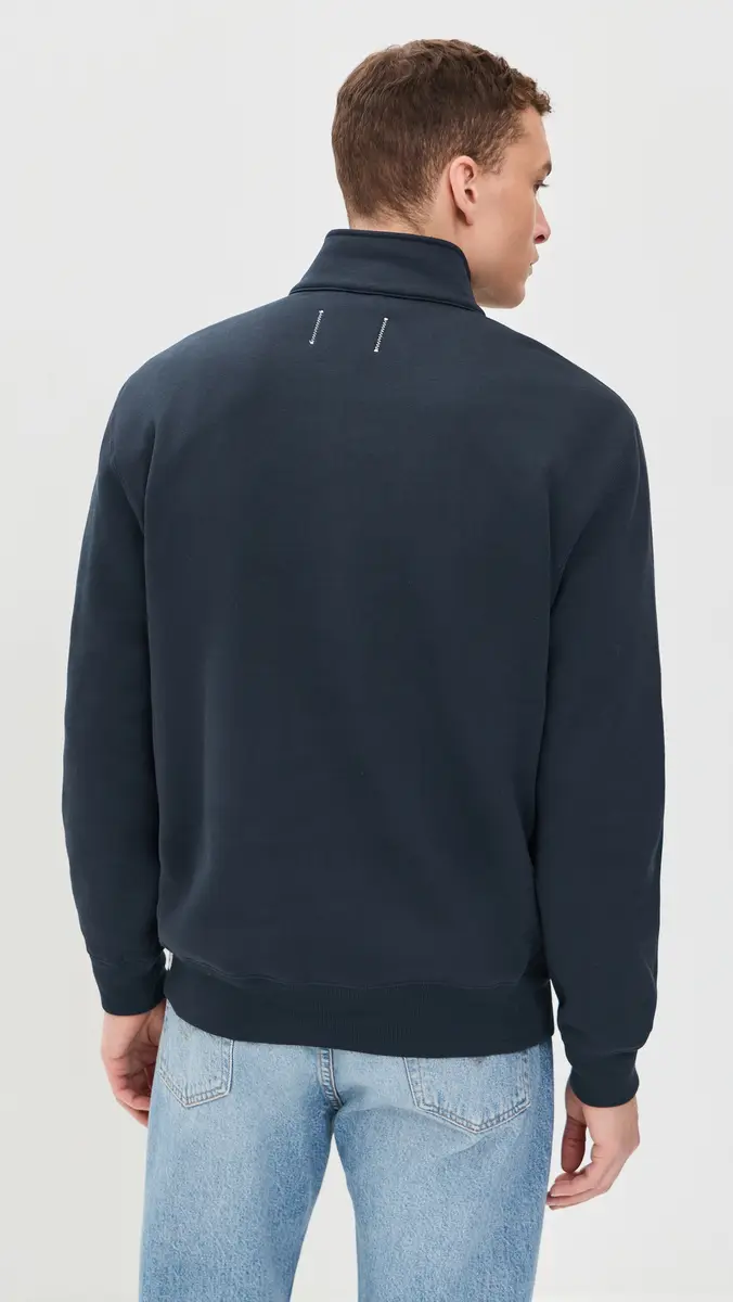 REIGNING CHAMP Brushed Fleece Standard Quarter Zip | Thumbnail 3 REIGNING CHAMP Brushed Fleece Standard Quarter Zip | Thumbnail 3