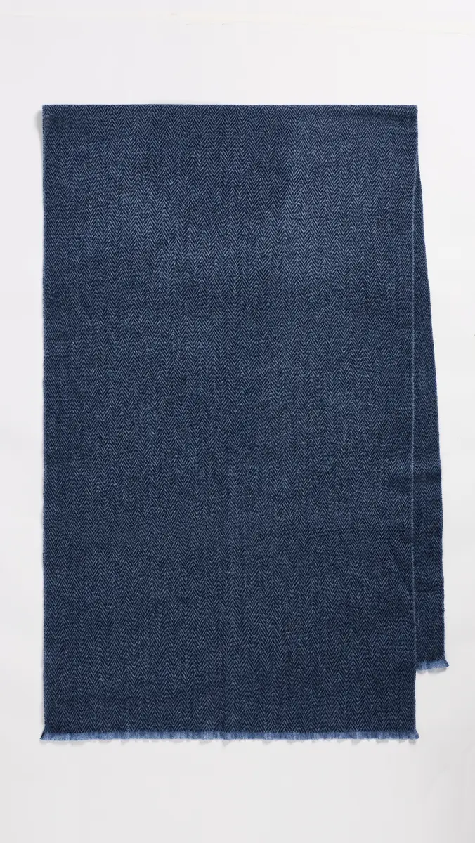 Vince Cashmere Herringbone Scarf | Thumbnail 4 Vince Cashmere Herringbone Scarf | Thumbnail 4