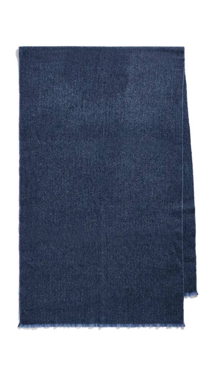 Vince Cashmere Herringbone Scarf | Thumbnail 5 Vince Cashmere Herringbone Scarf | Thumbnail 5