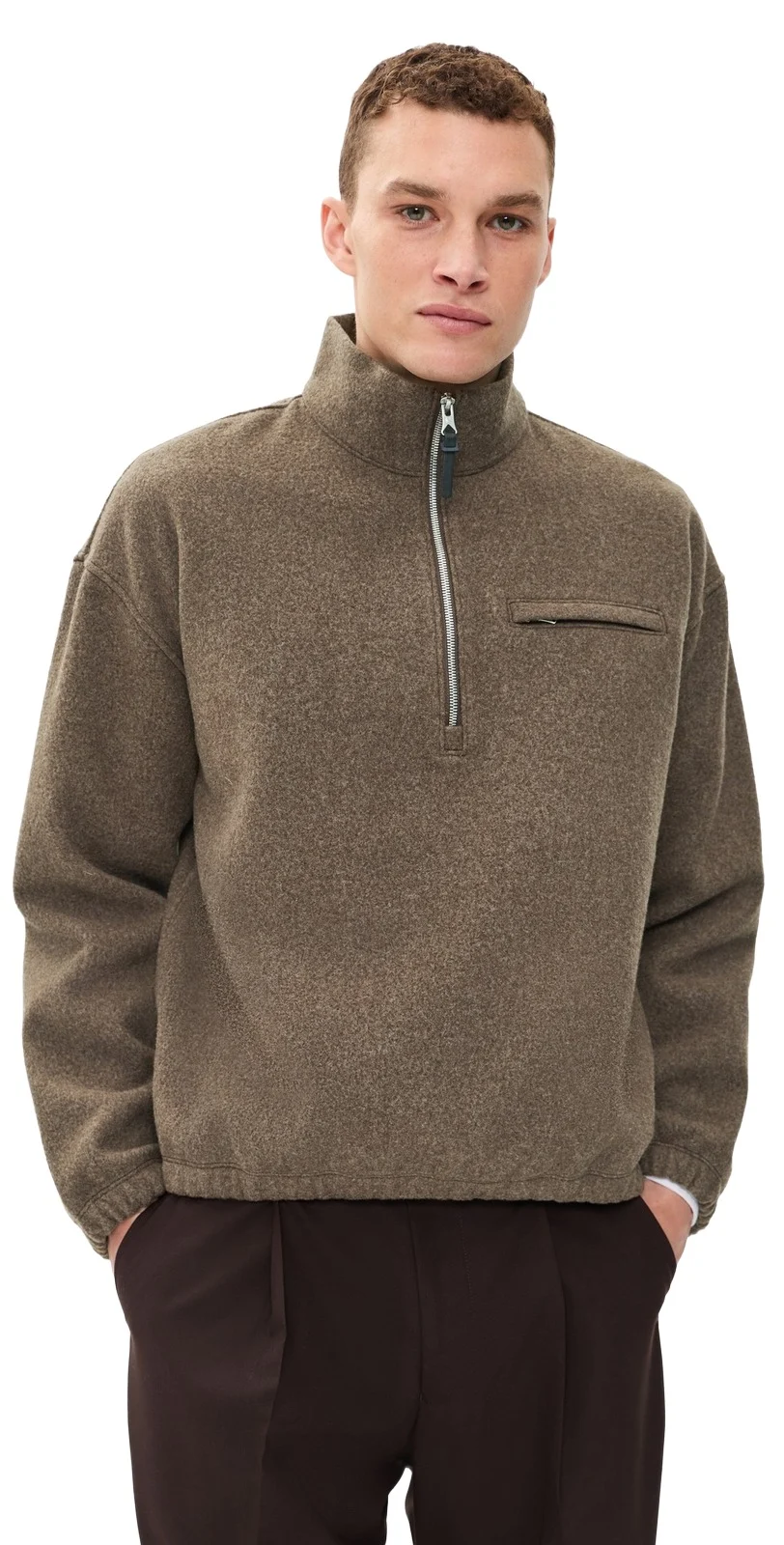 Wool Fleece Ridge Half Zip Pullover Wool Fleece Ridge Half Zip Pullover