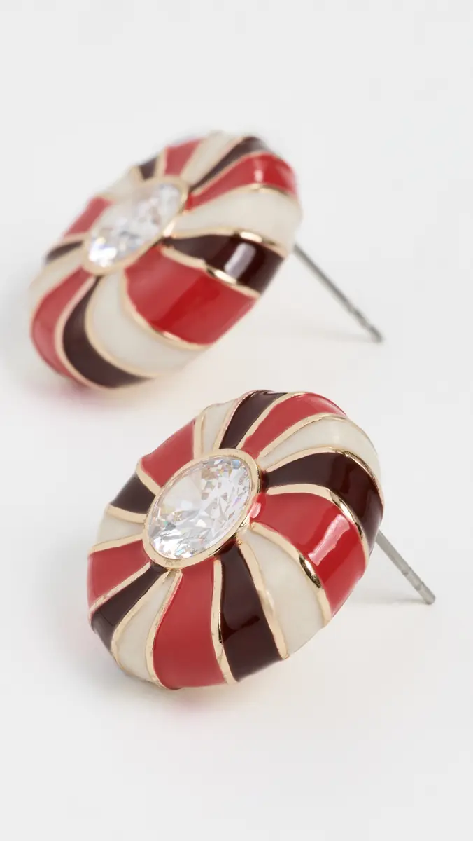 BaubleBar Mint To Be Merry Peppermint Earrings | Thumbnail 4 BaubleBar Mint To Be Merry Peppermint Earrings | Thumbnail 4